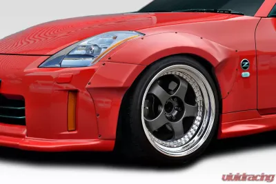 2003-2008 Nissan 350Z Z33 Duraflex SDS Front Fender Flares - 4 Piece - 116225