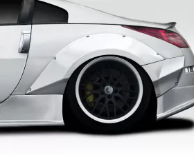 2003-2008 Nissan 350Z Z33 Duraflex SDS Rear Fender Flares - 4 Piece