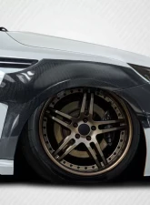 2011-2013 Kia Optima Carbon Creations CPR Wide Body Front Fender Flares - 4 Piece                                     - 116248 - Image 8