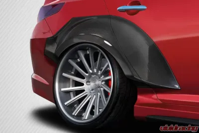 2011-2013 Kia Optima Carbon Creations CPR Wide Body Rear Fender Flares - 6 Piece - 116249