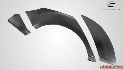 2011-2013 Kia Optima Carbon Creations CPR Wide Body Rear Fender Flares - 6 Piece - 116249