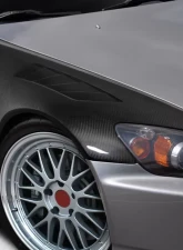 2000-2009 Honda S2000 Carbon Creations EVS Front Fenders - 2 Piece                                     - 116254 - Image 12