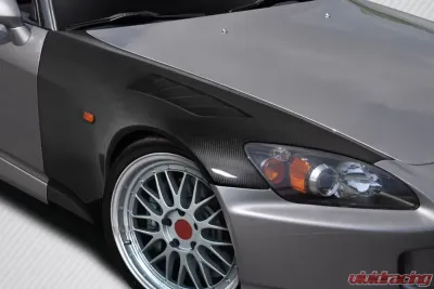 2000-2009 Honda S2000 Carbon Creations EVS Front Fenders - 2 Piece - 116254
