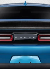 2008-2023 Dodge Challenger Carbon Creations Iconic Rear Wing Spoiler - 1 Piece                                     - 116256 - Image 6