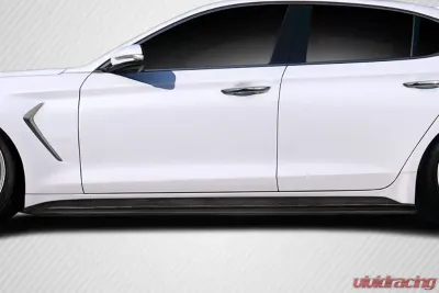 2019-2023 Genesis G70 Carbon Creations MSR Side Skirts Rocker Panels - 2 Piece - 116270