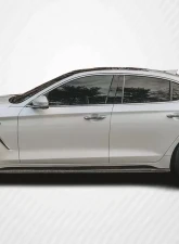 2019-2023 Genesis G70 Carbon Creations MSR Side Skirts Rocker Panels - 2 Piece                                     - 116270 - Image 2