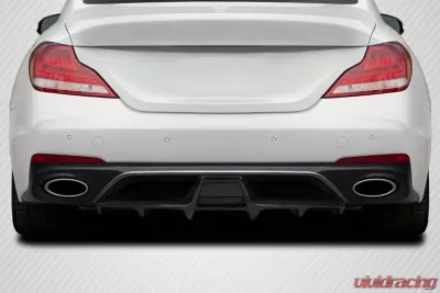2019-2021 Genesis G70 Carbon Creations MSR Rear Diffuser - 1 Piece - 116274