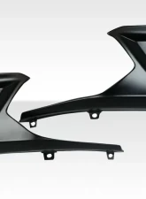2016-2021 Honda Civic 4DR Duraflex HFP Look Rear Lip Add On - 2 Piece                                     - 116279 - Image 2