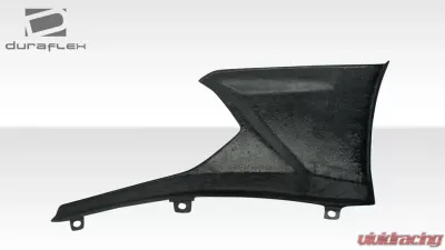 2016-2021 Honda Civic 4DR Duraflex HFP Look Rear Lip Add On - 2 Piece - 116279