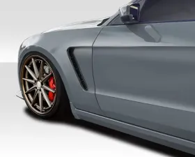 2010-2014 Ford Mustang Duraflex GT350 V1 Look Front Fenders - 2 Piece