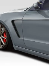 2010-2014 Ford Mustang Duraflex GT350 V1 Look Front Fenders - 2 Piece                                     - 116293 - Image 9