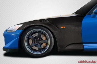 2000-2009 Honda S2000 Carbon Creations GTRS Front Fenders - 2 Piece - 116316