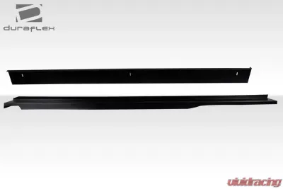 1992-1995 Honda Civic 2DR / HB Duraflex Time Attack Side Skirt Rocker Panels - 2 Piece - 116317
