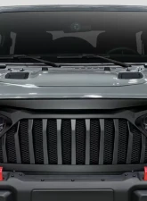 2019-2023 Jeep Wrangler JL Gladiator JT Duraflex Predator Grille - 1 Piece                                     - 116319 - Image 8