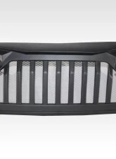 2019-2023 Jeep Wrangler JL Gladiator JT Duraflex Predator Grille - 1 Piece                                     - 116319 - Image 2