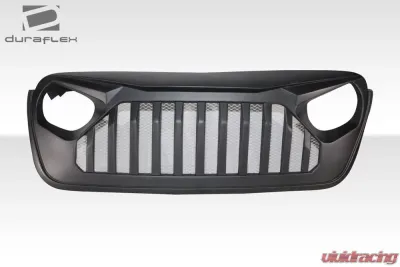 2019-2023 Jeep Wrangler JL Gladiator JT Duraflex Predator Grille - 1 Piece - 116319