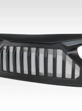 2019-2023 Jeep Wrangler JL Gladiator JT Duraflex Predator Grille - 1 Piece                                     - 116319 - Image 3