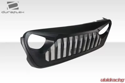 2019-2023 Jeep Wrangler JL Gladiator JT Duraflex Predator Grille - 1 Piece - 116319