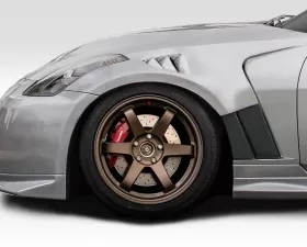 2003-2008 Nissan 350Z Z33 Duraflex AMS GT3 Front Fenders - 2 Piece