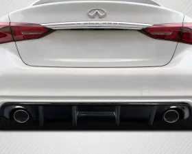 2018-2023 Infiniti Q50 Carbon Creations SRK Rear Diffuser - 1 Piece