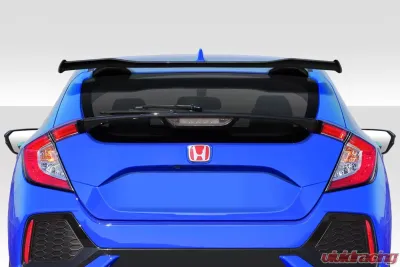 2017-2021 Honda Civic HB Duraflex SPN Roof Wing Spoiler - 1 Piece - 116345