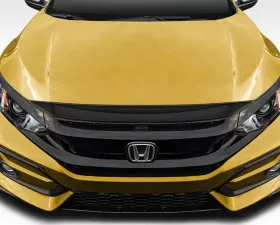 2016-2021 Honda Civic Duraflex EBS Hood Lip - 1 Piece