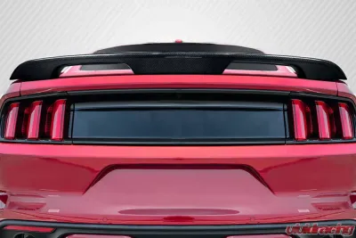 2015-2023 Ford Mustang Carbon Creations GT500 Look Rear Wing Spoiler - 1 Piece - 116352