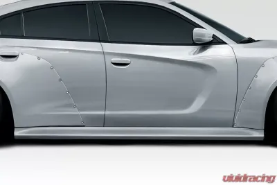 2015-2023 Dodge Charger Duraflex SKS Wide Body Side Skirts Rocker Panels - 2 Piece - 116353