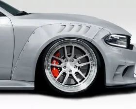 2015-2023 Dodge Charger Duraflex SKS Wide Body Front Fender Flares - 4 Piece