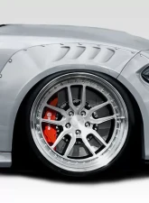 2015-2023 Dodge Charger Duraflex SKS Wide Body Front Fender Flares - 4 Piece                                     - 116355 - Image 14