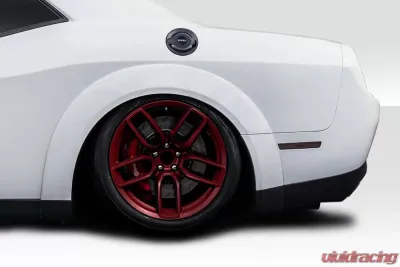 2015-2023 Dodge Challenger Duraflex Demon Look Wide Body Fender Flares - 14 Pieces - 116358