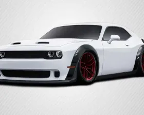 2015-2023 Dodge Challenger Carbon Creations Demon Look Wide Body Fender Flares - 14 Pieces