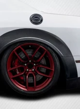 2015-2023 Dodge Challenger Carbon Creations Demon Look Wide Body Fender Flares - 14 Pieces                                     - 116359 - Image 3