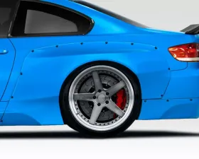 2007-2013 BMW 3 Series E92 E93 2DR Convertible Duraflex RBS Rear Fender Flares - 2 Piece ( Fits M-Sport Only )
