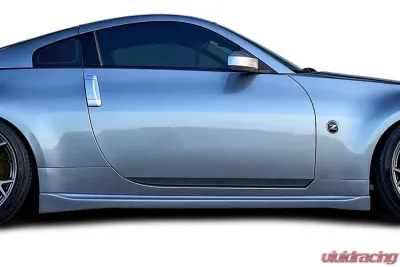 2003-2008 Nissan 350Z Z33 Couture Urethane N-3 Side Skirts Rocker Panels - 2 Piece - 116412