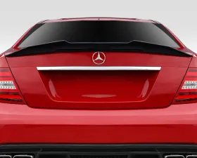 2008-2014 Mercedes C Class W204 Duraflex Plasma Rear Wing Spoiler - 1 Piece