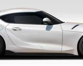 2020-2024 Toyota Supra A90 Duraflex Speed Side Skirts Splitters - 2 Piece
