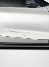 2020-2024 Toyota Supra A90 Carbon Creations Speed Side Skirts Splitters - 2 Piece                                     - 116446 - Image 8