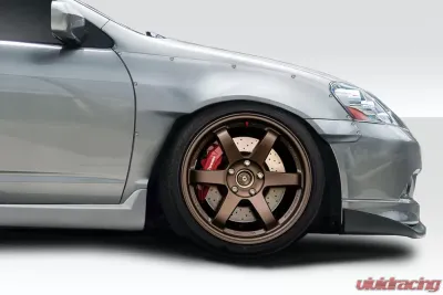 2002-2006 Acura RSX Duraflex A1 Front Fender Flares - 4 Piece - 116447