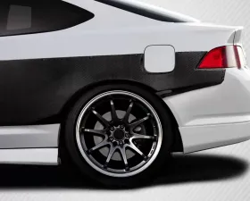 2002-2006 Acura RSX Carbon Creations A1 Rear Fender Flares - 2 Piece
