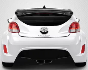 2012-2017 Hyundai Veloster Carbon Creations Sequential Wing Spoiler - 3 Piece ( will not fit turbo models )
