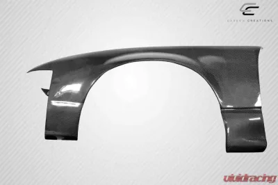 1989-1994 Nissan 240SX S13 Carbon Creations K Power Style Front Fenders - 2 Piece - 116454