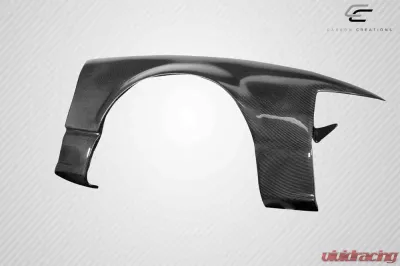 1989-1994 Nissan 240SX S13 Carbon Creations K Power Style Front Fenders - 2 Piece - 116454