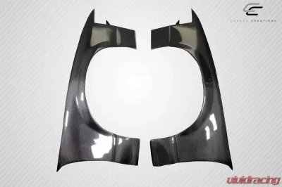 1989-1994 Nissan 240SX S13 Carbon Creations K Power Style Front Fenders - 2 Piece - 116454