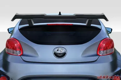 2012-2017 Hyundai Veloster Duraflex Nobo Rear Wing Spoiler - 3 Piece ( non turbo ) - 116458