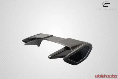2012-2017 Hyundai Veloster Carbon Creations Nobo Rear Wing Spoiler - 3 Piece ( non turbo ) - 116459
