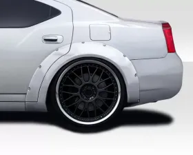2006-2010 Dodge Charger Duraflex Novara Wide Body Rear Fender Flares - 4 Piece