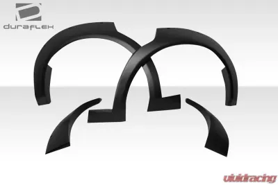 2006-2010 Dodge Charger Duraflex Novara Wide Body Rear Fender Flares - 4 Piece - 116466