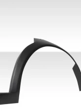 2006-2010 Dodge Charger Duraflex Novara Wide Body Rear Fender Flares - 4 Piece                                     - 116466 - Image 5