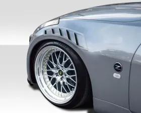 2003-2008 Nissan 350Z Z33 Duraflex N Spec Fender Vents - 2 Piece